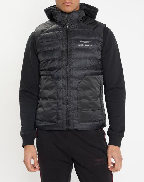 Doudoune sans manches Aston Martin Racing noire