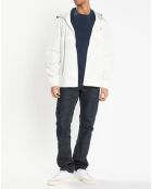 Blouson à capuche Sport écru