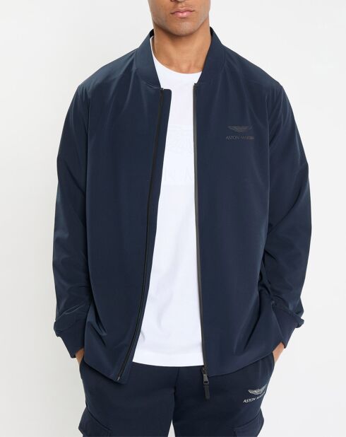 Blouson court Aston Martin Racing bleu marine