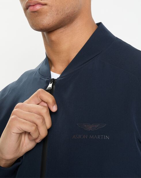 Blouson court Aston Martin Racing bleu marine