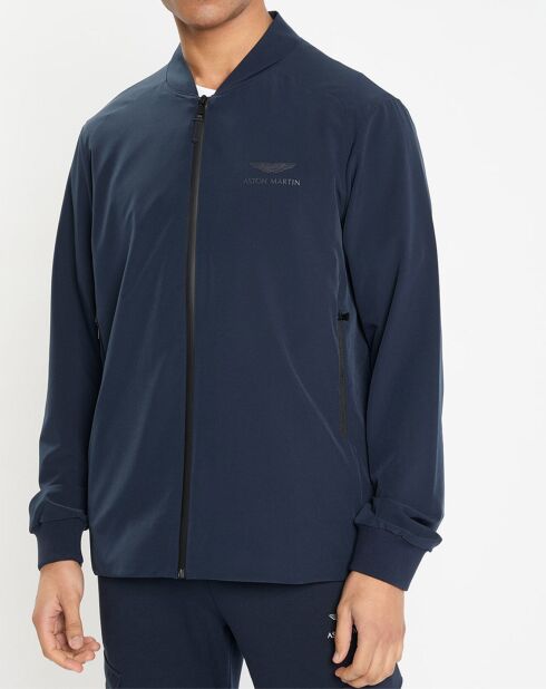 Blouson court Aston Martin Racing bleu marine