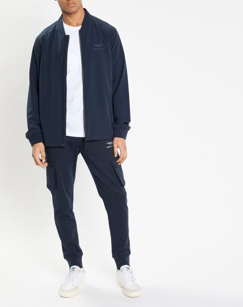 Blouson court Aston Martin Racing bleu marine