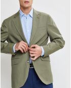Veste en Coton Canvas kaki