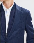 Blazer en Laine doublure amovible bleu foncé