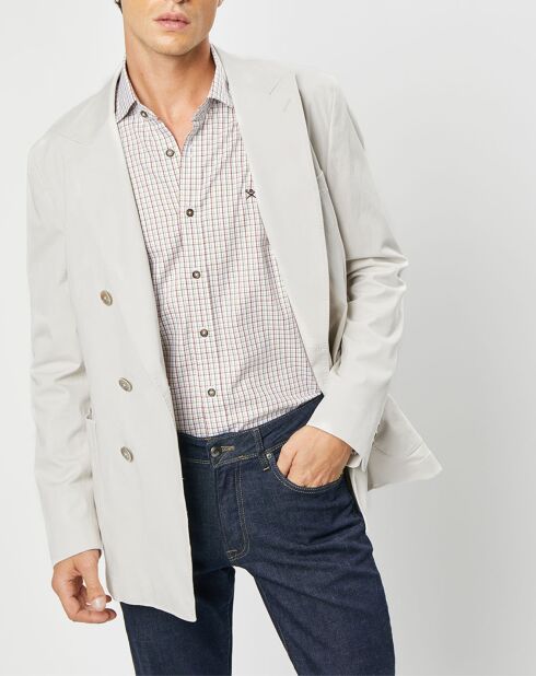Veste Croisée beige