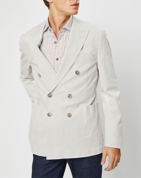 Veste Croisée beige
