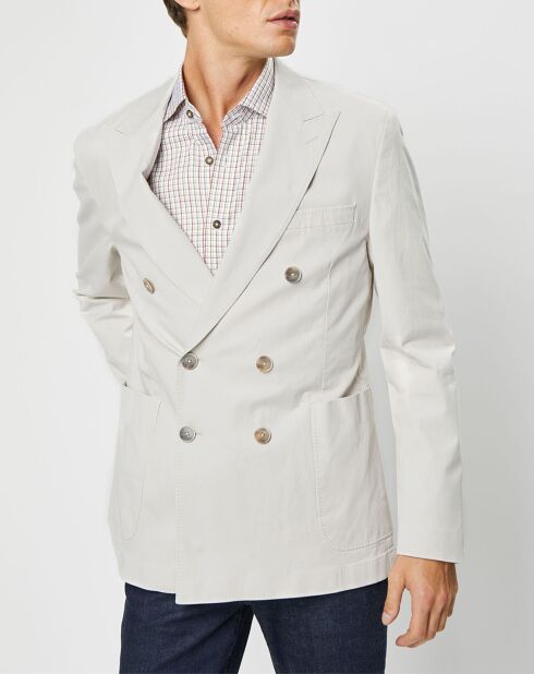Veste Croisée beige