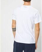 T-Shirt  Aston Martin Racing Logo blanc