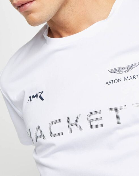 T-Shirt Aston Martin Racing blanc