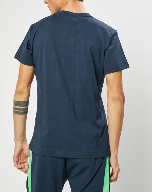T-Shirt Fluo Aston Martin Racing bleu marine