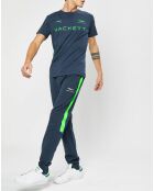 T-Shirt Fluo Aston Martin Racing bleu marine