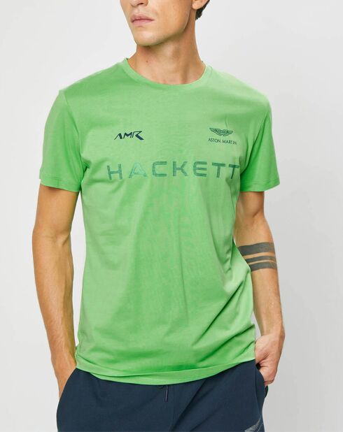 T-Shirt Aston Martin Racing vert fluo