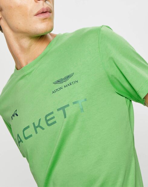 T-Shirt Aston Martin Racing vert fluo