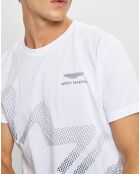 T-Shirt Logo Aston Martin Racing blanc
