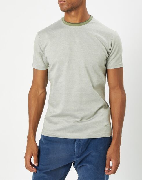 T-Shirt en Maille piquée kaki