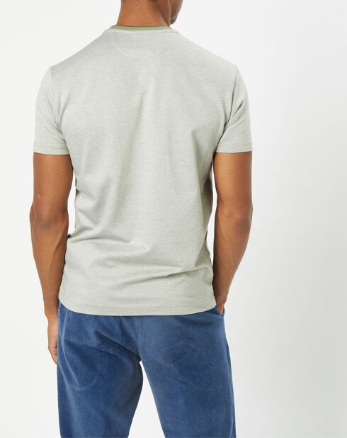 T-Shirt en Maille piquée kaki