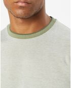 T-Shirt en Maille piquée kaki