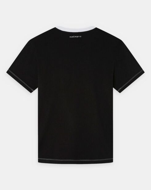 T-Shirt Regular Fit Aston Martin Racing Raglan blanc/noir