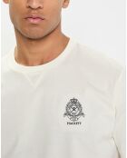 T-Shirt Regular Fit Blason écru