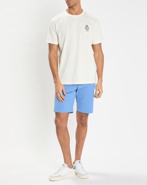 T-Shirt Regular Fit Blason écru