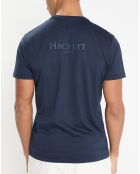 T-Shirt Regular Fit Blason bleu