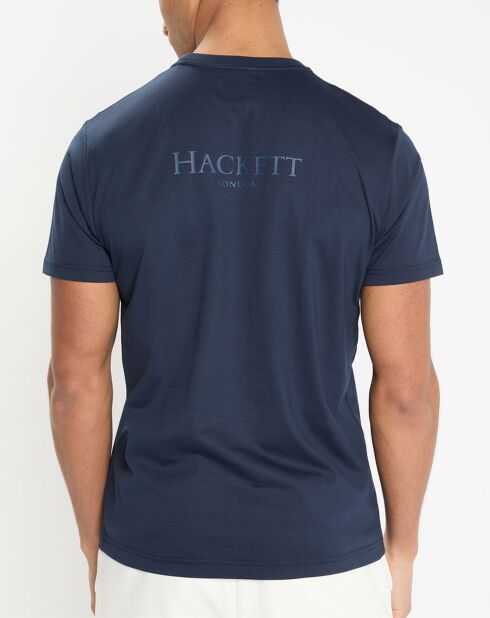 T-Shirt Regular Fit Blason bleu