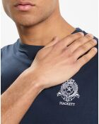 T-Shirt Regular Fit Blason bleu