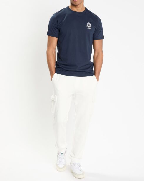 T-Shirt Regular Fit Blason bleu