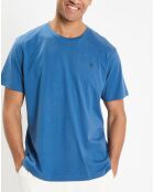 T-Shirt Regular Fit uni Yok bleu moyen