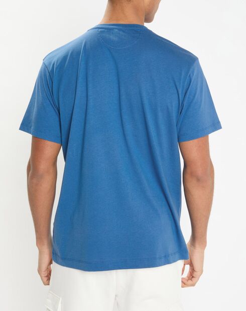 T-Shirt Regular Fit uni Yok bleu moyen