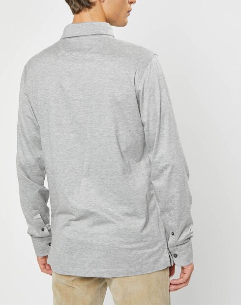 Polo Classic Fit Mercerise gris