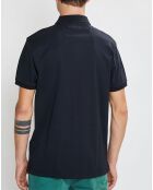 Polo en jersey Regular Fit rayé Aston Martin Racing noir