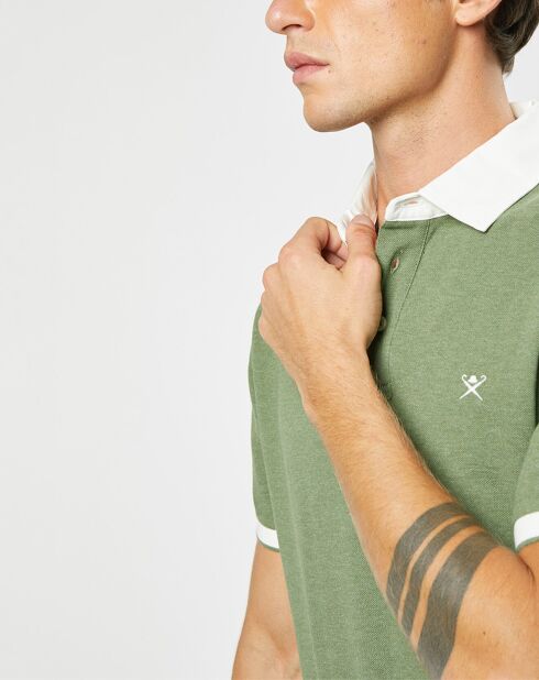 Polo Classic Fit Piqué Brand kaki