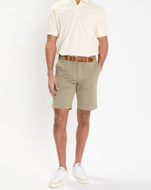 Polo en Jersey Regular Fit uni Smart écru