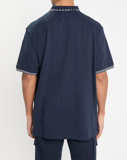 Polo Regular Fit uni Aston Martin Racing Logo bleu
