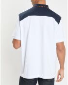 Polo Regular Fit Aston Martin Racing Rib blanc