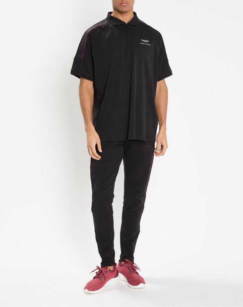 Polo zippé Aston Martin Racing noir