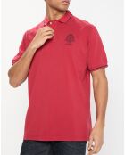 Polo Regular Fit piqué Blason rouge