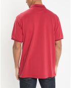 Polo Regular Fit piqué Blason rouge