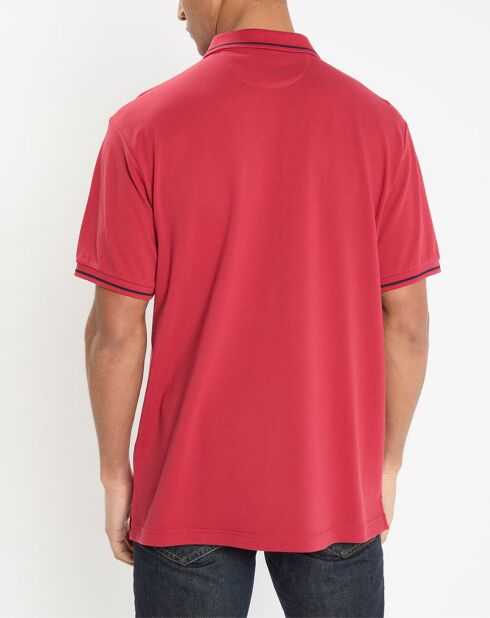 Polo Regular Fit piqué Blason rouge