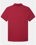 Polo Regular Fit piqué Blason rouge