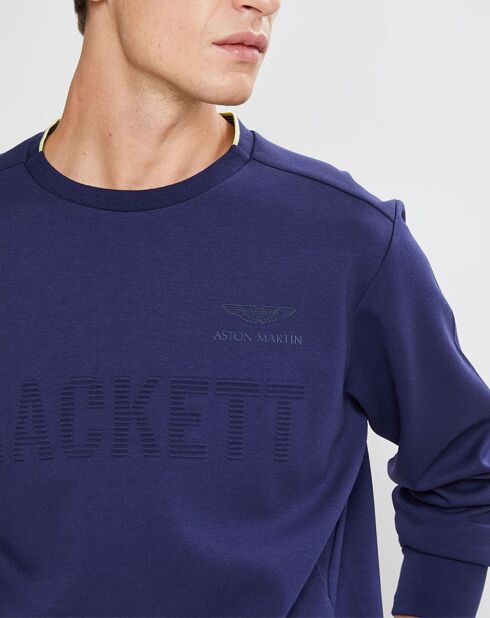 Sweat Aston Martin Racing bleu marine