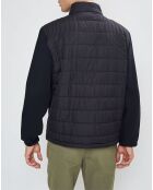Blouson Aston Martin Racing Jersey bimatière noir