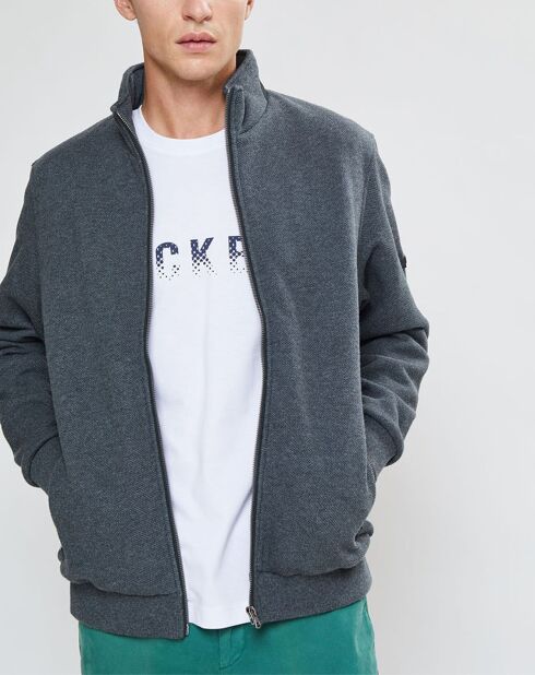 Bombers en jersey Point gris