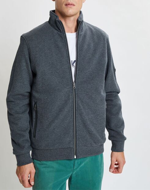 Bombers en jersey Point gris