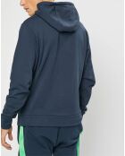 Sweat à capuche Aston Martin Racing bleu marine/vert