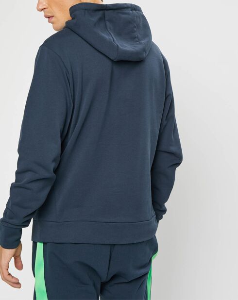 Sweat à capuche Aston Martin Racing bleu marine/vert