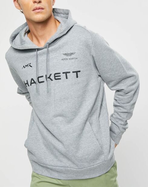 Sweat à capuche Aston Martin Racing gris