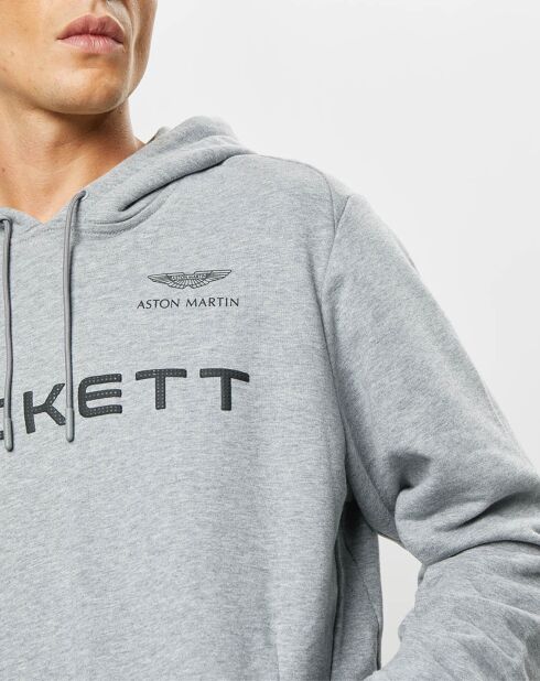 Sweat à capuche Aston Martin Racing gris
