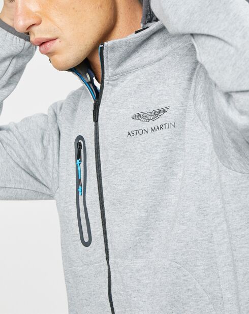 Blouson Sweat Hybride Aston Martin Racing  gris